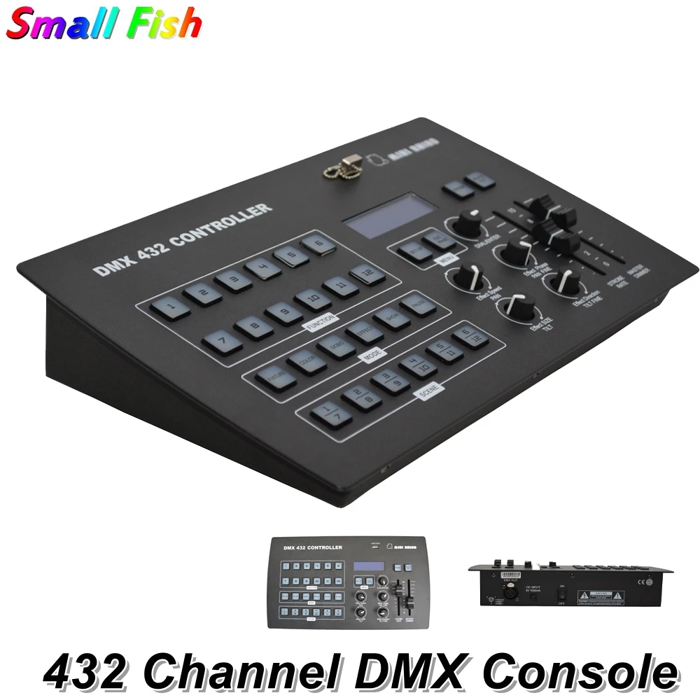 Disco Light Controller 432 Channel DMX 512 Console Stage Lighting Dj Controller For LED Par Moving Head Spotlight Party Lights
Disco Light Controller 432 Channel DMX 512 Console Stage Lighting Dj Controller For LED Par Moving Head Spotlight Party Lights