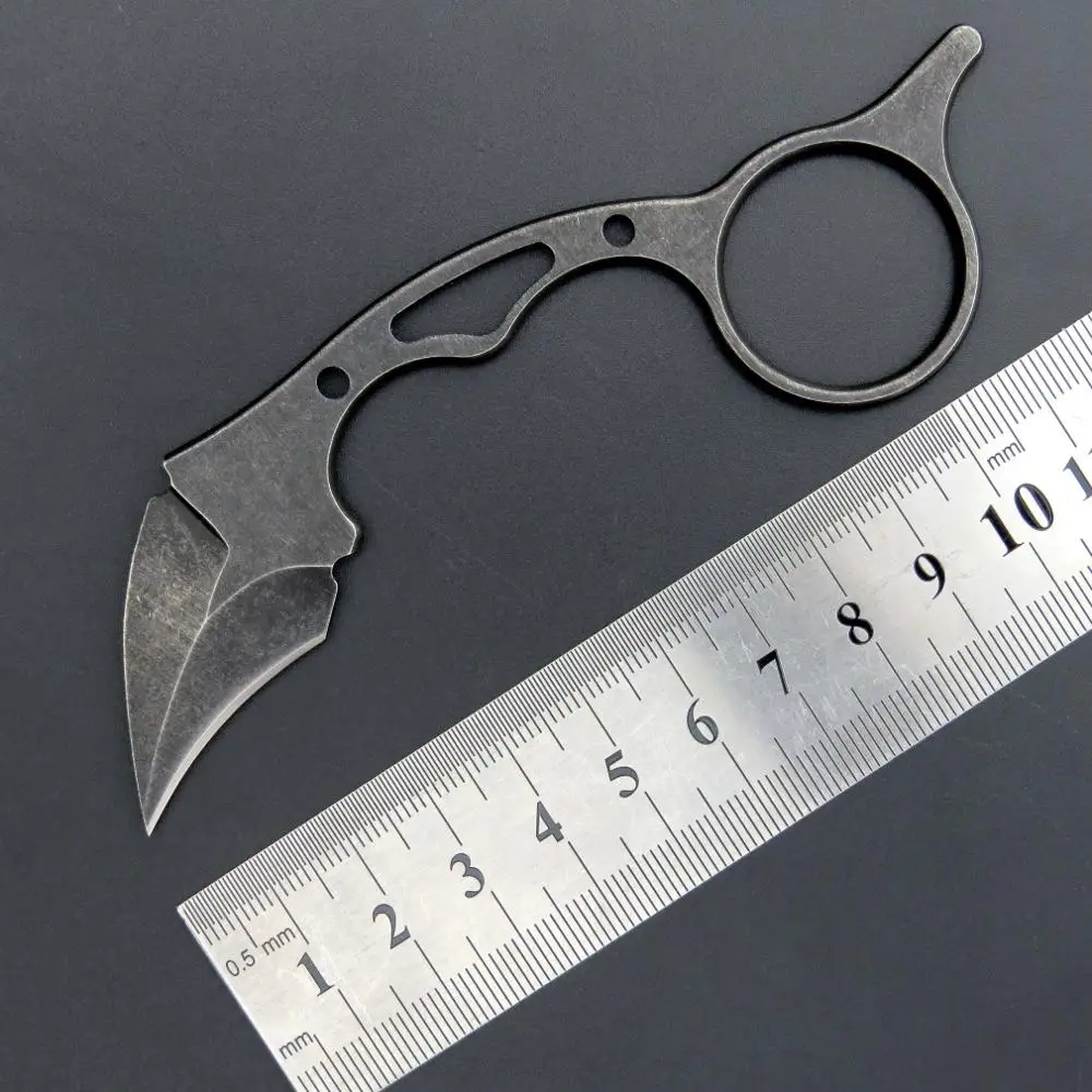 Eafengrow C1106 Straight Knife stone-Wash Surface Blade + D2 steel Hunting Knife Outdoor Camping EDC Tool knife
Eafengrow C1106 Straight Knife stone-Wash Surface Blade + D2 steel Hunting Knife Outdoor Camping EDC Tool knife
