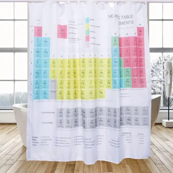 1pc Periodic Table Of Elements Mildew Proof Waterproof Thick Bathing Curtain Partition Curtain Polyester Curtain for Home Hotel
1pc Periodic Table Of Elements Mildew Proof Waterproof Thick Bathing Curtain Partition Curtain Polyester Curtain for Home Hotel