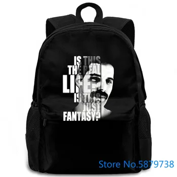 Freddie Mercury Is This Real Life Is This Just Fantasy 6 Classical women men backpack laptop travel school adult
Freddie Mercury Is This Real Life Is This Just Fantasy 6 Classical women men backpack laptop travel school adult