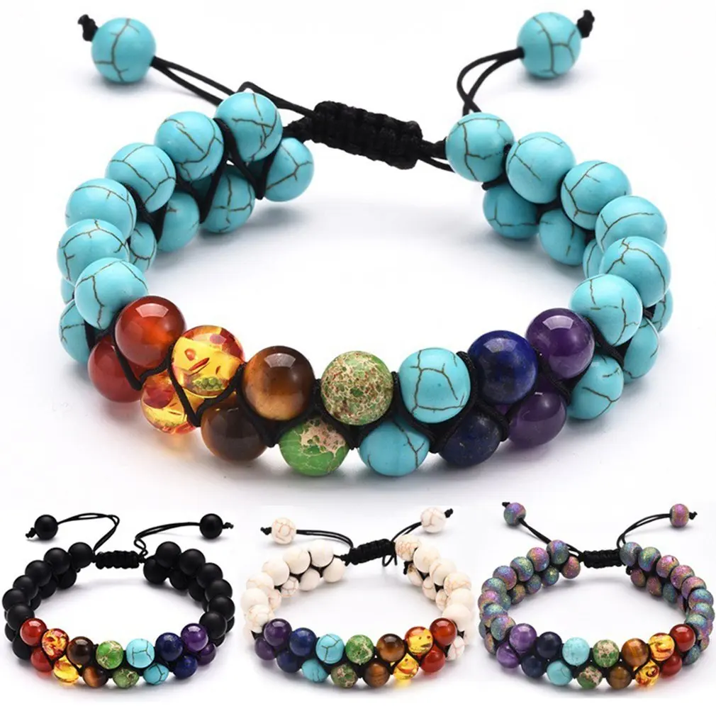 Planets Bead Bracelet Adjustable Natural Stone Bracelet Woven Rope Chain Yoga Healing Balance Bracelet Men Women Jewelry Gifts
Planets Bead Bracelet Adjustable Natural Stone Bracelet Woven Rope Chain Yoga Healing Balance Bracelet Men Women Jewelry Gifts