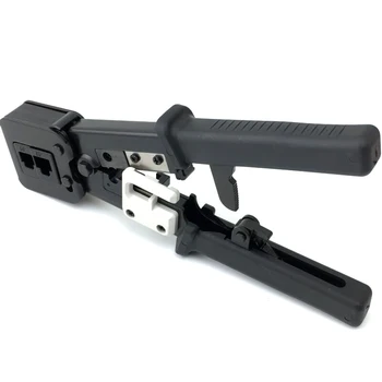 Cat5e Cat6 Network Crimper Connector Crimping Pliers Tool End Pass Through RJ11/12 EZ-RJ45 Tool Steel Hand Tool Kit
Cat5e Cat6 Network Crimper Connector Crimping Pliers Tool End Pass Through RJ11/12 EZ-RJ45 Tool Steel Hand Tool Kit