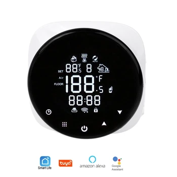 Smart Wifi Thermostat 16A Temperature Controller for Electric Floor Heating Tuya Alexa Voice Phone App Remote Control
Smart Wifi Thermostat 16A Temperature Controller for Electric Floor Heating Tuya Alexa Voice Phone App Remote Control