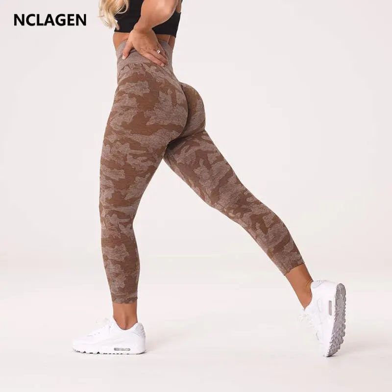 NCLAGEN Seamless Leggings Fitness Women High Waist Squat Proof Elastic Camo Yoga Pants Butt Lift Tummy Control GYM Sports Tights
NCLAGEN Seamless Leggings Fitness Women High Waist Squat Proof Elastic Camo Yoga Pants Butt Lift Tummy Control GYM Sports Tights