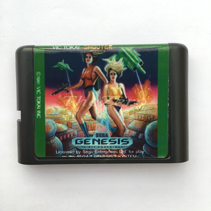 Чехол Shooter EU/JAP для 16 битной игровой карты Genesis System Sega Mega Drive|Картриджи| |