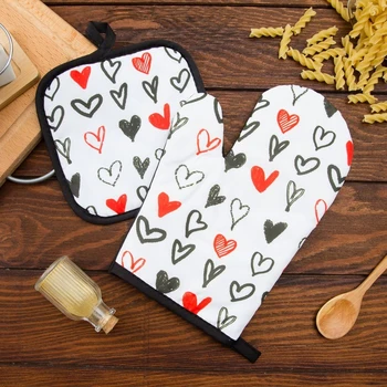Kitchen. set 2 ave. Ethel Love Life "Hearts", prikh. 17 * 17 cm, sleeve. 26 * 16 cm, p / e 100%
Kitchen. set 2 ave. Ethel Love Life "Hearts", prikh. 17 * 17 cm, sleeve. 26 * 16 cm, p / e 100%