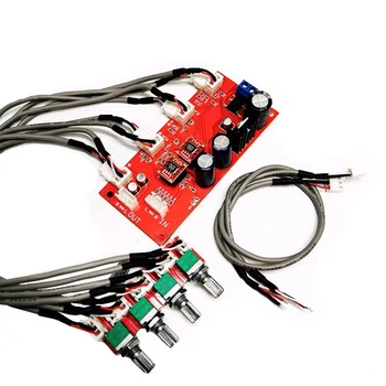 AD828 Tone Preamplifier Board Audio Preamp equalizer Volume Tone Control 3D Stereo Pre amplifier
AD828 Tone Preamplifier Board Audio Preamp equalizer Volume Tone Control 3D Stereo Pre amplifier
