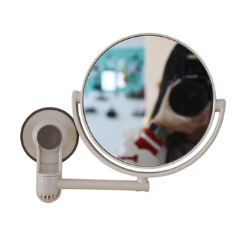 ABS Free Punch Makeup Mirror Waterproof Smooth Adjustable 360 Degree Lightweight Wall Hanging Home Suction Cup Double Sided
ABS Free Punch Makeup Mirror Waterproof Smooth Adjustable 360 Degree Lightweight Wall Hanging Home Suction Cup Double Sided