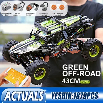 Mould King Technic Series Remote Control Off-Road Truck RC Car Model Building Blocks Bricks Toy For Children Christmas Gifts
Mould King Technic Series Remote Control Off-Road Truck RC Car Model Building Blocks Bricks Toy For Children Christmas Gifts