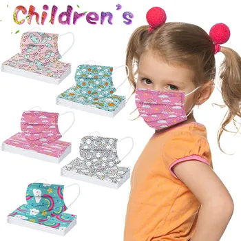 Children's Rainbow Mask 50pcs Disposable Cartoons Face Mask Personal 3ply Ear Loop For School Outdoor Sport Face Mask Mascarilla
Children's Rainbow Mask 50pcs Disposable Cartoons Face Mask Personal 3ply Ear Loop For School Outdoor Sport Face Mask Mascarilla