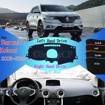 Protective Pad Carpet Dashboard Cover Pad Sun Shade Dash Board Cover Dashmat for Renault Koleos 1 2008~2016 2010 2012 2013 2015
Protective Pad Carpet Dashboard Cover Pad Sun Shade Dash Board Cover Dashmat for Renault Koleos 1 2008~2016 2010 2012 2013 2015