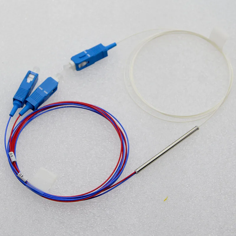 20pcs New 0.9mm Single Mode Mini Optic Fiber Splitter 1x2 SC/UPC 40:60 Fiber Optic Splitter Special Wholesale Free Shipping
20pcs New 0.9mm Single Mode Mini Optic Fiber Splitter 1x2 SC/UPC 40:60 Fiber Optic Splitter Special Wholesale Free Shipping