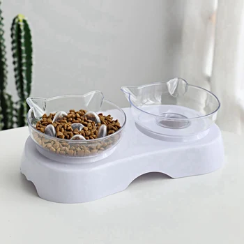 Plastic Cat Neck Protection Dishes 15 Degree Tilted Feeder Double Bowls Water Bowl And Food Maze Bowls,
Plastic Cat Neck Protection Dishes 15 Degree Tilted Feeder Double Bowls Water Bowl And Food Maze Bowls,