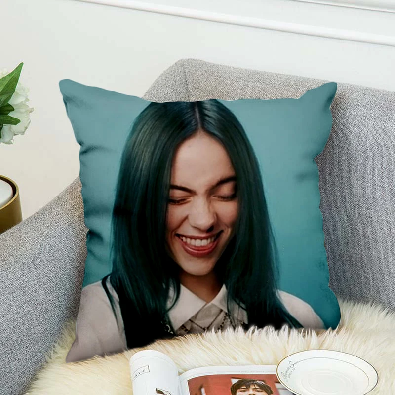 billie eilish Pillow Case Polyester Decorative Pillowcases Throw Pillow Cover style-3
billie eilish Pillow Case Polyester Decorative Pillowcases Throw Pillow Cover style-3