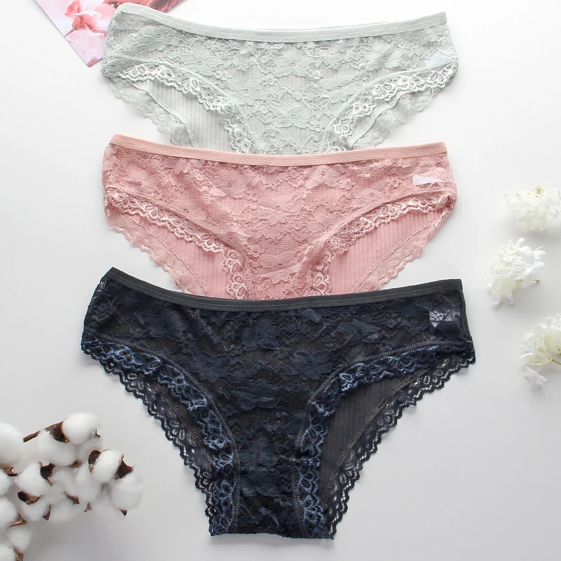 Sexy Women Lace Briefs Seamless Underwear Female Fashion Cotton Panties Breathable Underpants Women's Intimates Comfort Lingerie
Sexy Women Lace Briefs Seamless Underwear Female Fashion Cotton Panties Breathable Underpants Women's Intimates Comfort Lingerie