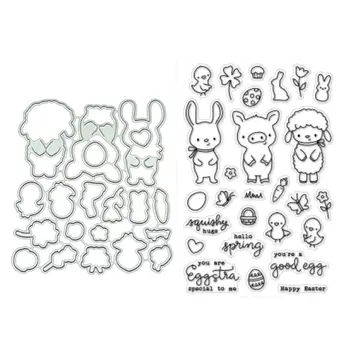 Pig Sheep Metal Cutting Dies Cut Stencils for DIY Scrapbooking Photo Album Paper Card Crafts Decorative Embossing
Pig Sheep Metal Cutting Dies Cut Stencils for DIY Scrapbooking Photo Album Paper Card Crafts Decorative Embossing