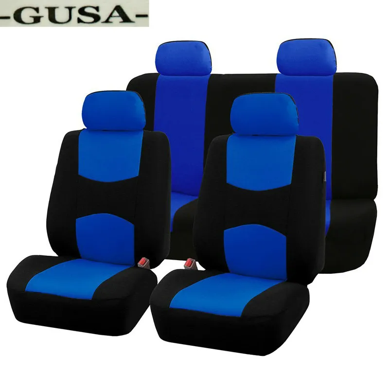 Universal Breathable Car Seat Covers Cloth Flax for Geely All Models Emgrand EC715 EC718 EC7 EC8 Turnkey Auto Stickers Styling | Автомобили