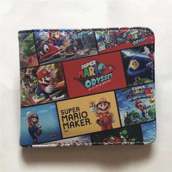 Classic Super Mario Characters Bifold Wallet Cartoon Comics Student Wallet With Coin Purse
Classic Super Mario Characters Bifold Wallet Cartoon Comics Student Wallet With Coin Purse