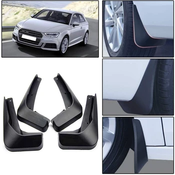 Mud Guards Mud Flaps for A3 Hatchback 2016-2018 Fender Splash Guards Mudguard Black 4Pcs 
Mud Guards Mud Flaps for A3 Hatchback 2016-2018 Fender Splash Guards Mudguard Black 4Pcs