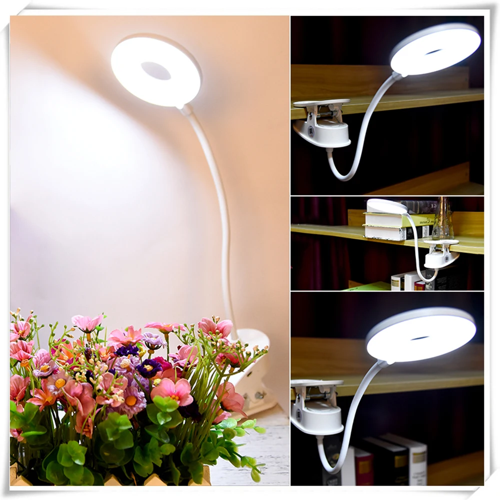 Dimmable Touch Switch Night Light LED Lamp With 18650 battery 7000K 3Modes Clip Desk LED Light Rechargeable USB Luminaria D30
Dimmable Touch Switch Night Light LED Lamp With 18650 battery 7000K 3Modes Clip Desk LED Light Rechargeable USB Luminaria D30