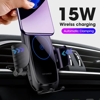 15W Qi Car Wireless Charger Automatic Clamping Fast Charging Phone Holder for iPhone 11 Pro XR XS Huawei P30 Pro
15W Qi Car Wireless Charger Automatic Clamping Fast Charging Phone Holder for iPhone 11 Pro XR XS Huawei P30 Pro