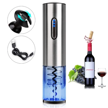 Dry Battery Electric Wine Opener Automatic Bottle Opener Corkscrew Professional Red Wine Opener Foil Cutter Set For Kitchen Tool
Dry Battery Electric Wine Opener Automatic Bottle Opener Corkscrew Professional Red Wine Opener Foil Cutter Set For Kitchen Tool