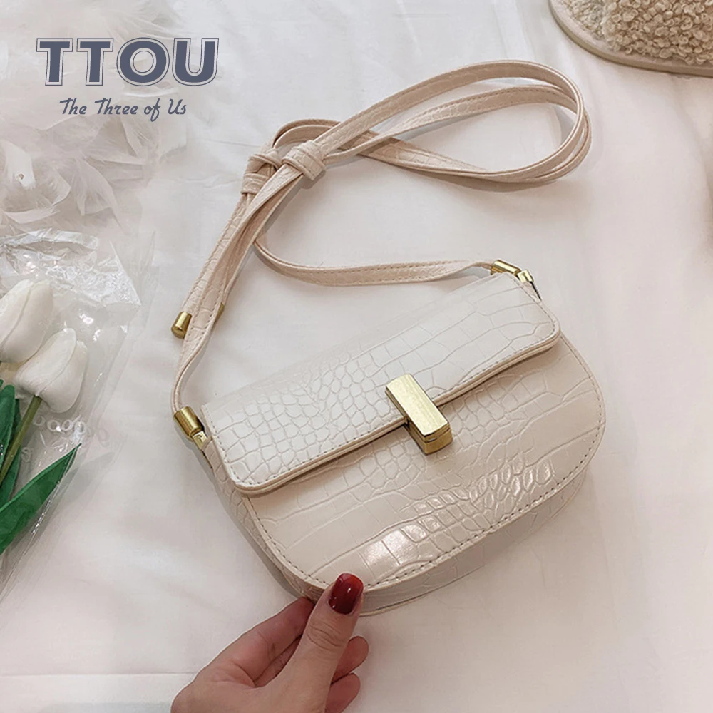 Retro Crocodile Pattern Women Shoulder Bags High Quality Female Pu Leather Saddle Bag Designer Luxury Ladies Travel Bags
Retro Crocodile Pattern Women Shoulder Bags High Quality Female Pu Leather Saddle Bag Designer Luxury Ladies Travel Bags