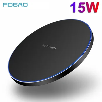 FDGAO 15W Qi Wireless Charger Pad For iPhone 11 Pro Max XR XS MAX Samsung S10 S20 Note 10 Huawei P30 Pro 10W Fast Charging Dock
FDGAO 15W Qi Wireless Charger Pad For iPhone 11 Pro Max XR XS MAX Samsung S10 S20 Note 10 Huawei P30 Pro 10W Fast Charging Dock