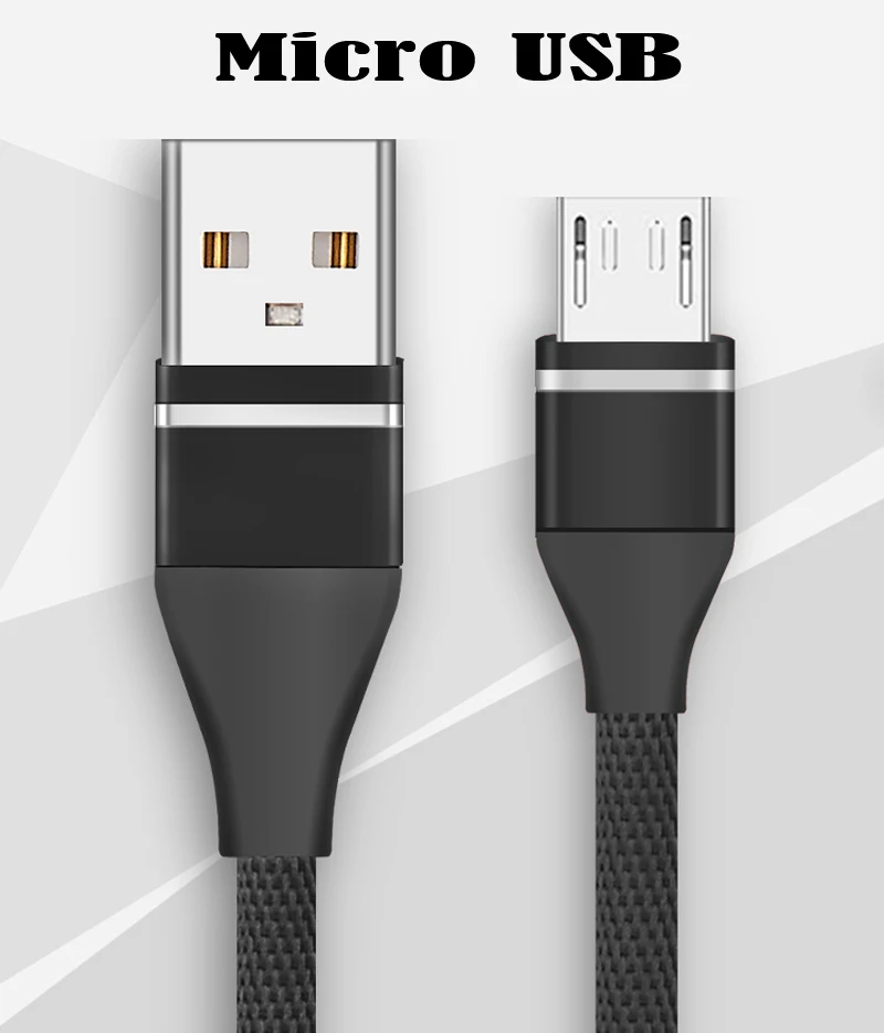 Micro USB Cable Fast Charging Microusb Charge Cable For Samsung Xiaomi Huawei Data Wire Cord Android Mobile Phone Cable
Micro USB Cable Fast Charging Microusb Charge Cable For Samsung Xiaomi Huawei Data Wire Cord Android Mobile Phone Cable
