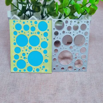 Circles Dots Background Metal Cutting Die Stencil Template for DIY Embossing Paper Album Gift Card Making Scrapbooking Dies Cut
Circles Dots Background Metal Cutting Die Stencil Template for DIY Embossing Paper Album Gift Card Making Scrapbooking Dies Cut