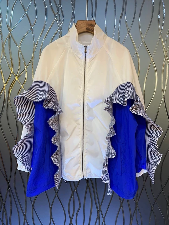 2019 Early Autumn New Girl Collar Sleeve Irregular Mosaic Decorative Zipper Long Sleeve Top 914
2019 Early Autumn New Girl Collar Sleeve Irregular Mosaic Decorative Zipper Long Sleeve Top 914