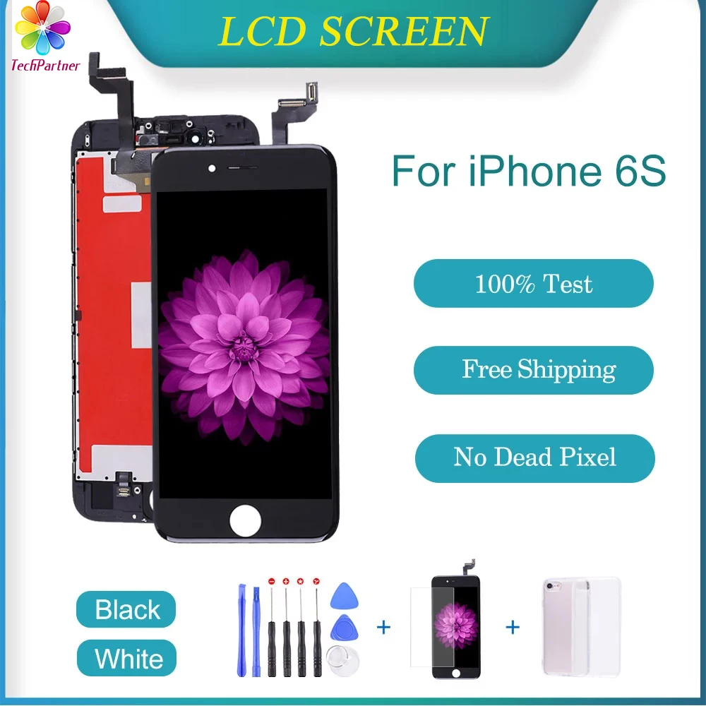 AAA+ LCD Display For iPhone 6S 3D Touch Screen Replacement Pantalla For iPhone 6S Digitizer Assembly With Gift No Dead Pixel
AAA+ LCD Display For iPhone 6S 3D Touch Screen Replacement Pantalla For iPhone 6S Digitizer Assembly With Gift No Dead Pixel