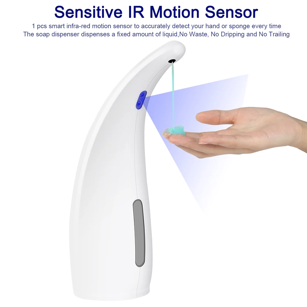 Soap Dispenser Infrared Motion Sensor IP67 Waterproof Pump Hotel Bathroom Touchless Liquid Dispenser Foam Shampoo Dispenser
Soap Dispenser Infrared Motion Sensor IP67 Waterproof Pump Hotel Bathroom Touchless Liquid Dispenser Foam Shampoo Dispenser