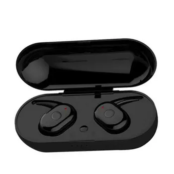 K16 TWS Bluetooth 5.0 Headset Mini Twins Wireless Stereo Earphone In-Ear Earbud Charging Box with Mic for Smartphones
K16 TWS Bluetooth 5.0 Headset Mini Twins Wireless Stereo Earphone In-Ear Earbud Charging Box with Mic for Smartphones