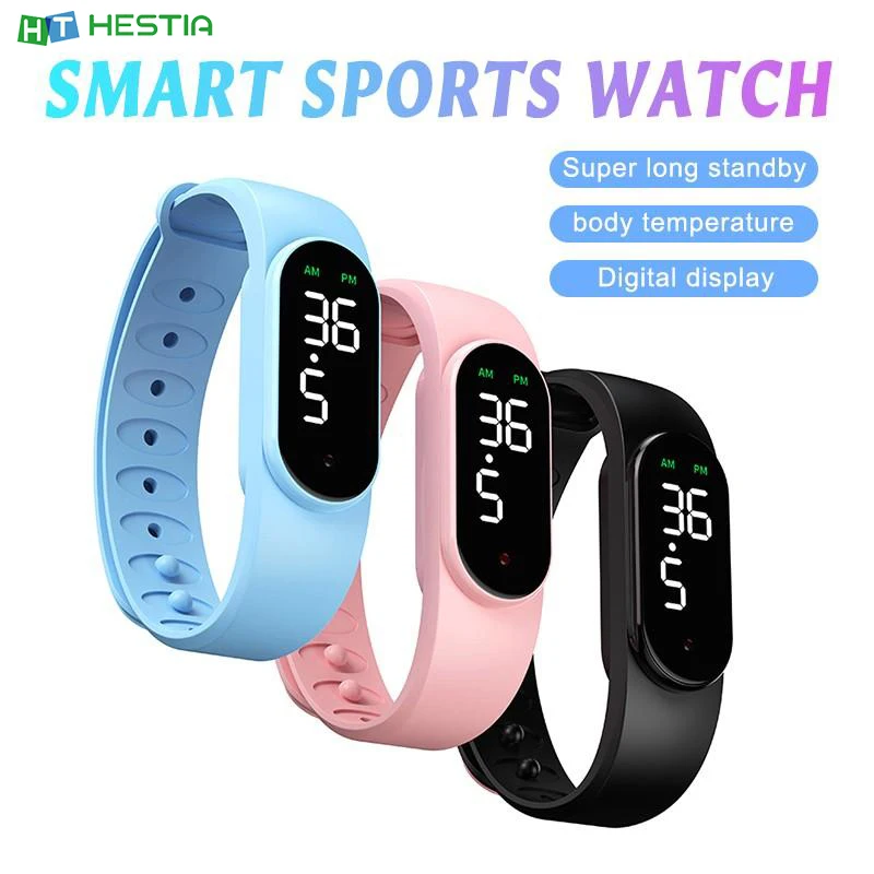 CD2-PT Smart Temperature Measurement Bracelet Body Temperature Bracelet Alarm Clock Reminder Countdown Child Smart Bracelet Band
CD2-PT Smart Temperature Measurement Bracelet Body Temperature Bracelet Alarm Clock Reminder Countdown Child Smart Bracelet Band