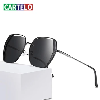 CARTELO Brand Polarized Sunglasses Diamond cutting Lens Outdoor Vintage Women Women Retro Goggles Fashion Driving Eyewear
CARTELO Brand Polarized Sunglasses Diamond cutting Lens Outdoor Vintage Women Women Retro Goggles Fashion Driving Eyewear