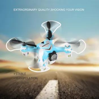 2.4G 4 Channel Mini RC Quadcopter Drone Durable Headless Mode One Key Automatic Return Toys Ready-to-Go 6-Axle Gyro
2.4G 4 Channel Mini RC Quadcopter Drone Durable Headless Mode One Key Automatic Return Toys Ready-to-Go 6-Axle Gyro