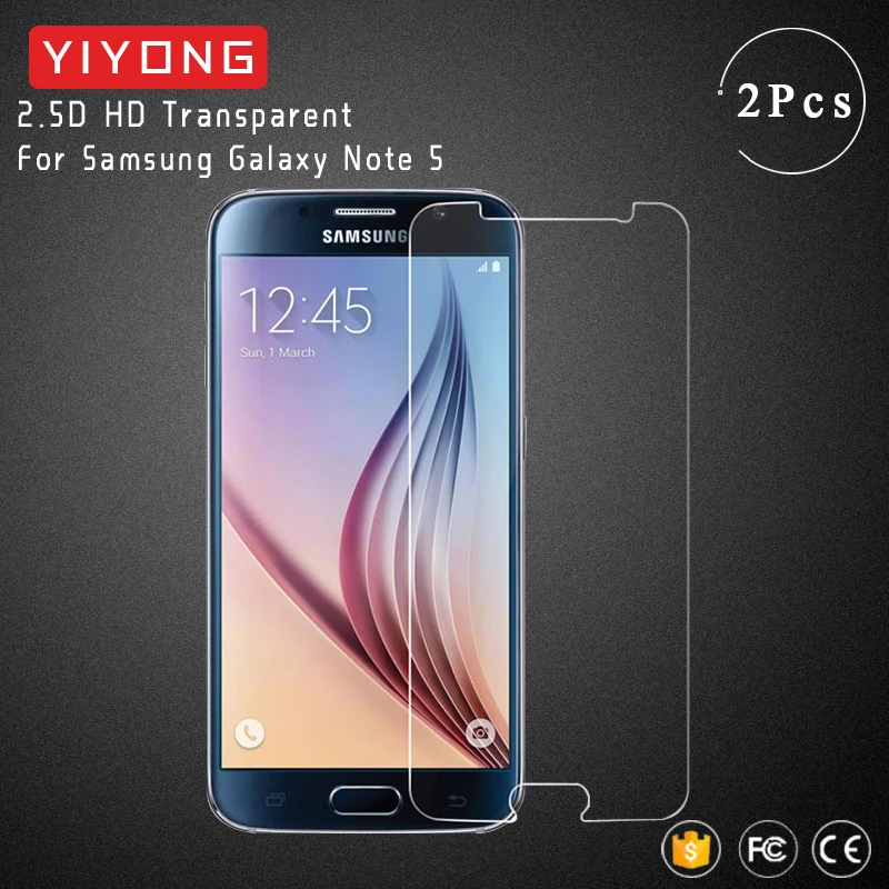 YIYONG 2.5D Clear Class For Samsung Galaxy Note 5 Note 4 Note 3 Tempered Glass Screen Protector For Samsung S7 S6 S5 S4 Glass
YIYONG 2.5D Clear Class For Samsung Galaxy Note 5 Note 4 Note 3 Tempered Glass Screen Protector For Samsung S7 S6 S5 S4 Glass