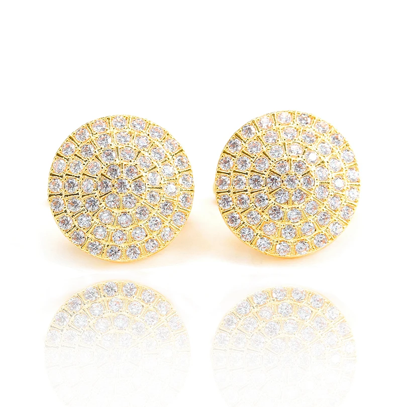 India Bride Wedding Micro Pave AAA CZ Round Circle Hoop Earrings for Women Gold Color Simple Fine Jewelry Fashion Luxury Earring
India Bride Wedding Micro Pave AAA CZ Round Circle Hoop Earrings for Women Gold Color Simple Fine Jewelry Fashion Luxury Earring