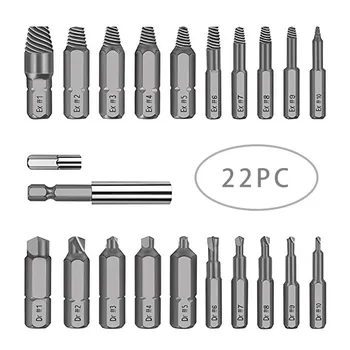 All-purpose Broken Bol-t Extractor Screw Extension Bit Holder Socket Adapter Screwdriver Bit Set For Electric Screw Driver #N
All-purpose Broken Bol-t Extractor Screw Extension Bit Holder Socket Adapter Screwdriver Bit Set For Electric Screw Driver #N