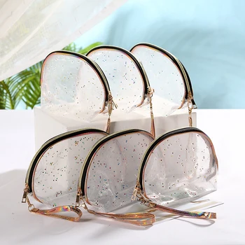 LOSLANDIFEN Cosmetic Bag Women Transparent Sequins Make Up Case Zipper Makeup Beauty Toiletry Organizer Waterproof Wash Pouch
LOSLANDIFEN Cosmetic Bag Women Transparent Sequins Make Up Case Zipper Makeup Beauty Toiletry Organizer Waterproof Wash Pouch