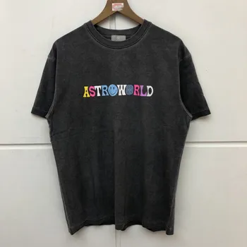 Travis Scott Astroworld T-shirts Men Colored letters Logo ASTROWORLD TOUR TRAVIS SCOTT TEE WISH YOU WERE HERE T Shirt
Travis Scott Astroworld T-shirts Men Colored letters Logo ASTROWORLD TOUR TRAVIS SCOTT TEE WISH YOU WERE HERE T Shirt