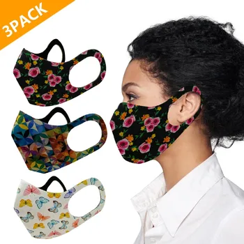 1/3pc Face Mask Windproof Dustproof Breathable Washable and Reusable Print Colorful Full Face Masks Mouth Cover Maschere
1/3pc Face Mask Windproof Dustproof Breathable Washable and Reusable Print Colorful Full Face Masks Mouth Cover Maschere