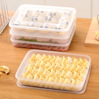 Dumpling Box With Lid Single Layer Large Capacity Refrigerator Refrigerated Rectangular Portable Stackable Storage Box Dumpling
Dumpling Box With Lid Single Layer Large Capacity Refrigerator Refrigerated Rectangular Portable Stackable Storage Box Dumpling