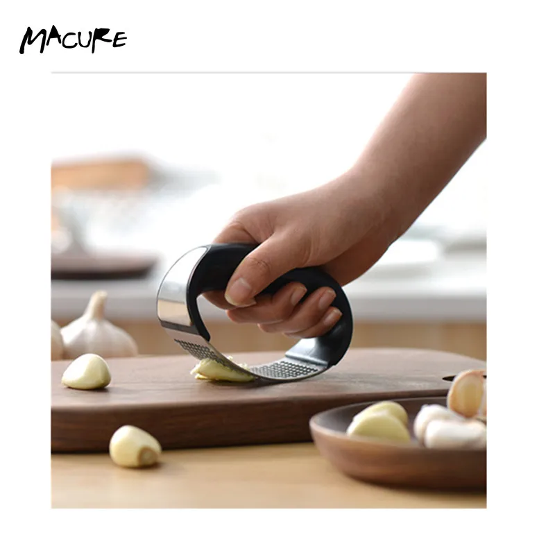 Home Multi-function Manual Garlic Press Food Grade Stainless Steel Kitchen Chopper Tools
Home Multi-function Manual Garlic Press Food Grade Stainless Steel Kitchen Chopper Tools