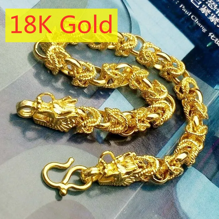 Domineering Gold Plated Dragon Bracelet for Men Women Charm Bracelet Bangle Unisex Jewelry Wedding Bracelet Accessories
Domineering Gold Plated Dragon Bracelet for Men Women Charm Bracelet Bangle Unisex Jewelry Wedding Bracelet Accessories