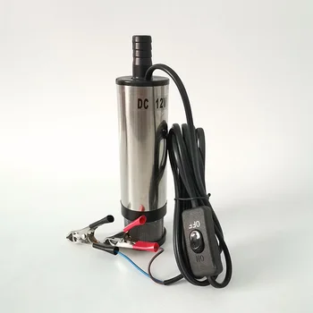 12V DC 51mm 30L/min flow Diesel Submersible Pump with Battery clamp or Cigarette lighter and filter
12V DC 51mm 30L/min flow Diesel Submersible Pump with Battery clamp or Cigarette lighter and filter