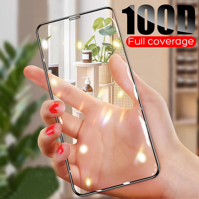 100D Protective Glass On The For iPhone 6 7 8 Plus Glass Screen Protector PET Edge Film For iPhone X XR XS MAX Tempered Glass
100D Protective Glass On The For iPhone 6 7 8 Plus Glass Screen Protector PET Edge Film For iPhone X XR XS MAX Tempered Glass