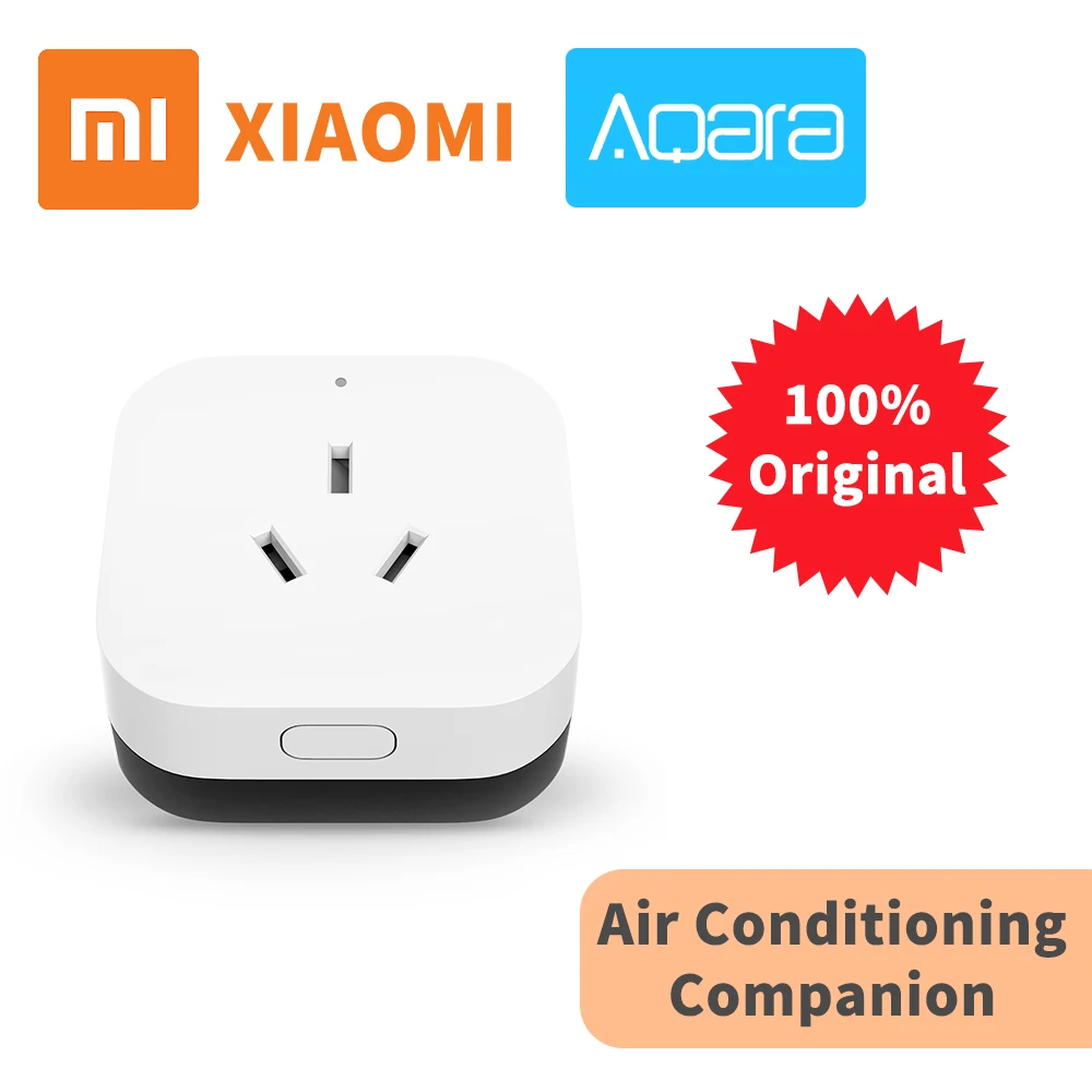 2019 Original Xiaomi Aqara Gateway 3 Air Conditioning Companion Gateway illumination Detection Function for Mi Smart Home Kits
2019 Original Xiaomi Aqara Gateway 3 Air Conditioning Companion Gateway illumination Detection Function for Mi Smart Home Kits