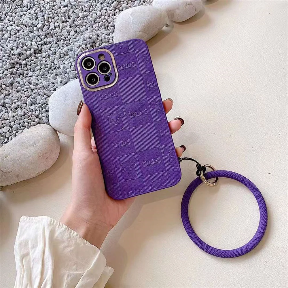Чехол для телефона с браслетом Be @ rbrick iPhone 11 12 13 Pro Max 7 8 Plus X XS XR SE2 чехол ремешком на